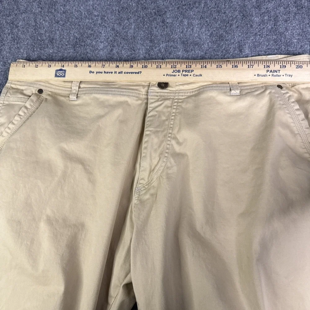 Kuhl Slackr Pant Mens 42x32 Khaki Vintage Patina Dye Articulated Knee - Picture 7 of 9